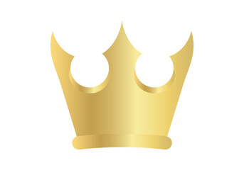 crown gold icon, golden crown luxury