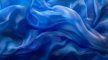 Obraz premium Abstract Blue Fabric Texture Background