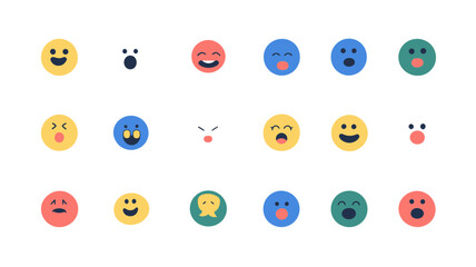 Complete Set of WhatsApp Emoticons October 2023 High-Quality Vector Icons Collection for Messaging and Social Media Design