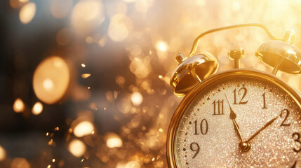 Countdown to New Year 2025, vibrant fireworks illuminating the night sky, festive banner celebrating the arrival of a new year