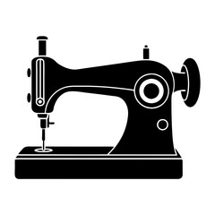 sewing machine isolated on white