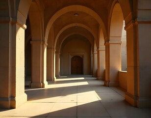Obraz premium arches of the church 