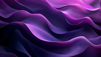 Obraz premium Purple Abstract Background with Wavy Lines
