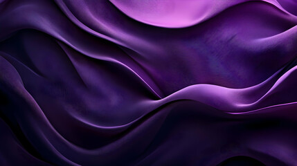 Fototapeta premium Abstract Purple 3D Wavy Background