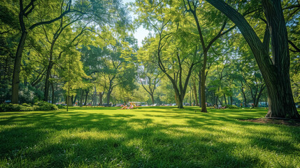 Fototapeta premium 緑がきれいな景色