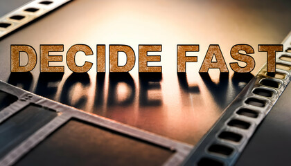 Decide fast Word Positive business word