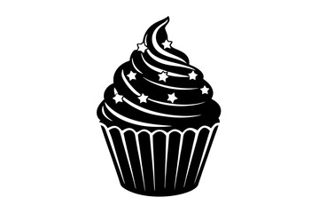 cupcake with cream