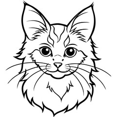 cat with a smile