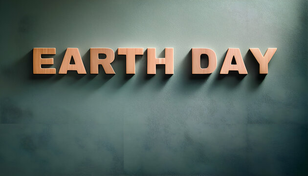 Earth Day Word Positive business word