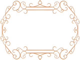 classic vintage carved ornament element design