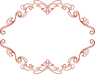 classic vintage carved ornament element design