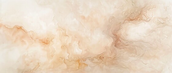 A mesmerizing swirl of soft beige and blush tones creates an ethereal, cloud-like abstraction, evoking gentle calm and introspection.
