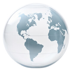 PNG Globe shape transparent minimal sphere planet glass.