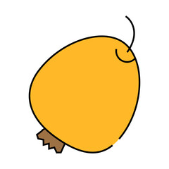 herbal seeds line icon vector. herbal seeds sign. isolated symbol illustration