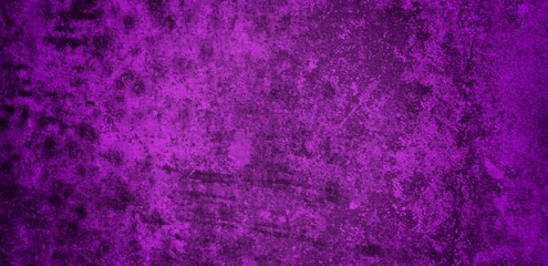 long background of purple color cracked wall, Old black purple painted metal wall Cracked paint...