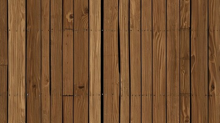 Fototapeta premium Natural Elegance A Wooden Wall of Seamlessly Arranged Oak Pallet Slats.