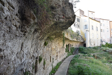 Vestiges de l'amphithéâtre romain à Béziers. France