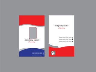id card design template