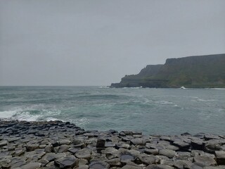 Basalt columns at Giant's Causeway