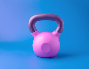 Kettlebell Weight Lifting Workout Object Studio Shot