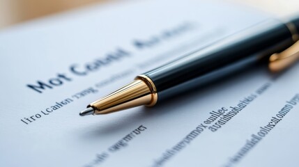 Non Compete Agreement. Business Competition Contract, Generative AI