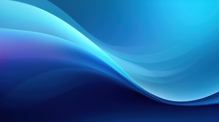 Fototapeta premium Abstract Blue Wave Background