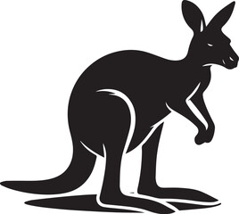 black Silhouette vector animal's  illustrations 