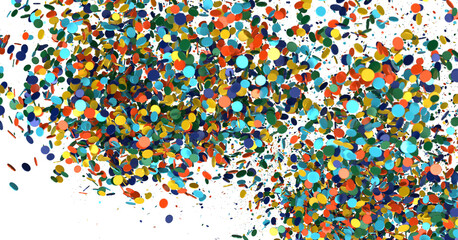 Abstract Colorful Confetti