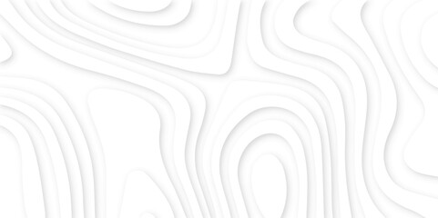 Abstract modern 3d Paper cut white background .white waves background ,paper art style, flyers posters prints .geometric background overlap layer.	