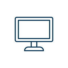 Monitor icon vector design templates elegant simple and modern