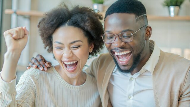 Diverse group people happy fulfilled relationships achievements convey joy success 