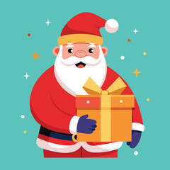 Santa charismas illustration