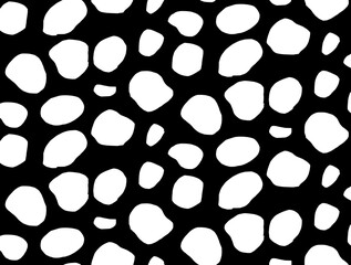 Seamless geometric pattern, brush strokes print.