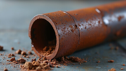 rusty pipe