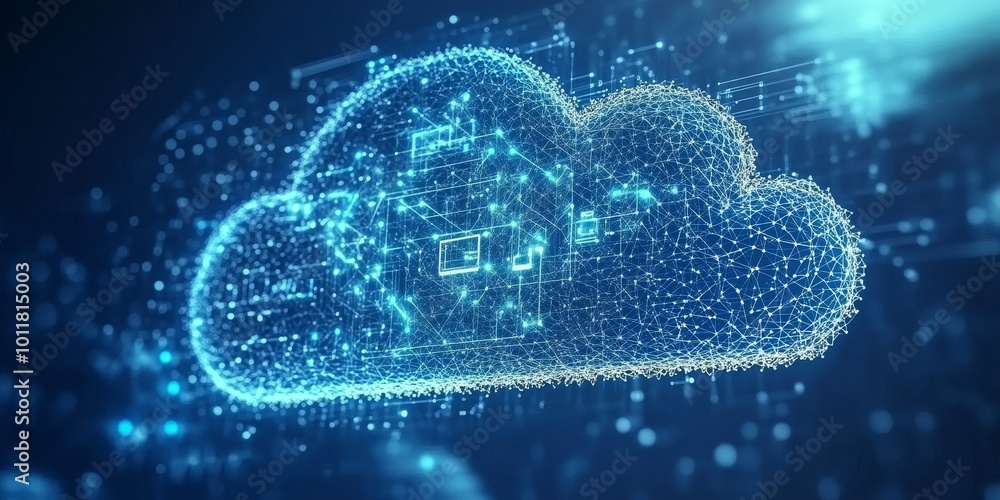 Poster Cloud Computing Model Comparison: Create an infographic comparing different cloud computing models (IaaS, PaaS, SaaS), highlighting their features and benefits.