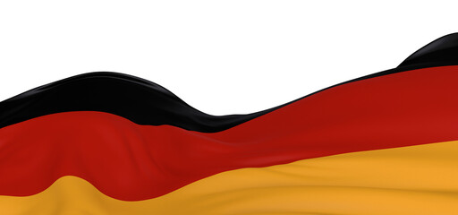 A vibrant German flag waving proudly Germany flag proud nation
