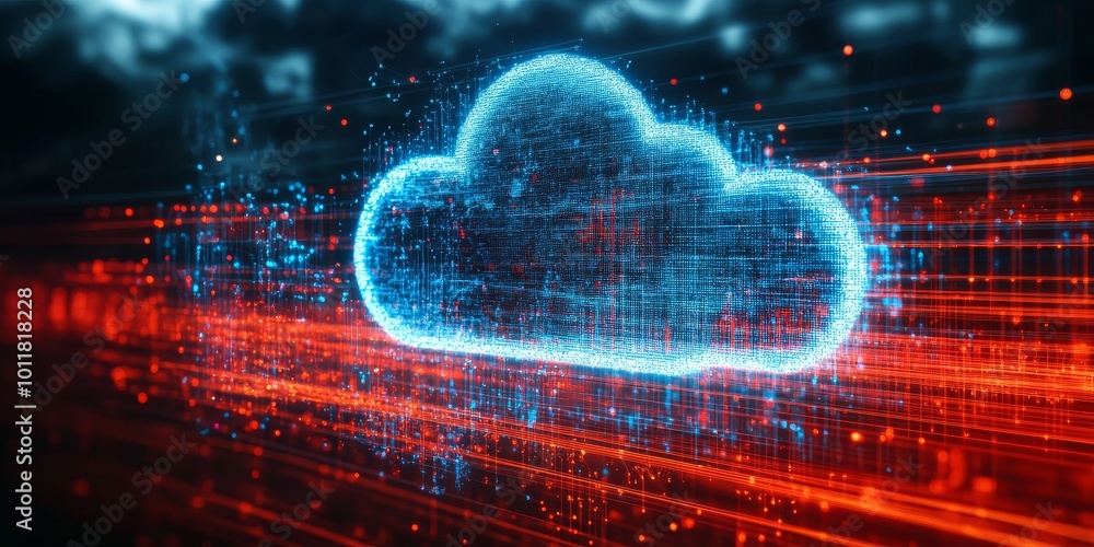 Poster Cloud Computing Model Comparison: Create an infographic comparing different cloud computing models (IaaS, PaaS, SaaS), highlighting their features and benefits.