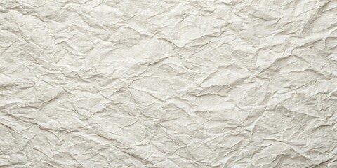 A Close-Up Texture of Crumpled Paper, Displaying a Natural, Undulating Surface with Subtle Shadows and Highlights