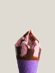 purple cone