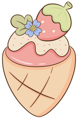 Strawberry Ice Cream