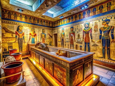 Ancient Egyptian Tomb KV62: Treasures and Artifacts from the Valley of the Kings Uncovered