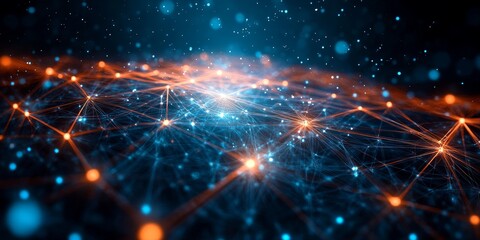 Obraz premium Data Visualization of Risks: Depict a visual representation of risk data, highlighting key risks and their potential impact on the organization.