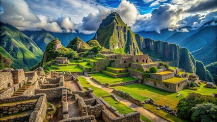 Ancient Ruins of an Archaeological Site Unveiling Secrets of a Lost Civilization in Nature
