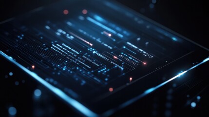 A digital privacy tool interface displayed on a tablet, with secure online transactions and encrypted communication options, representing enhanced digital security