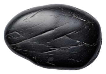 PNG Shiny black rock jewelry white background accessories.