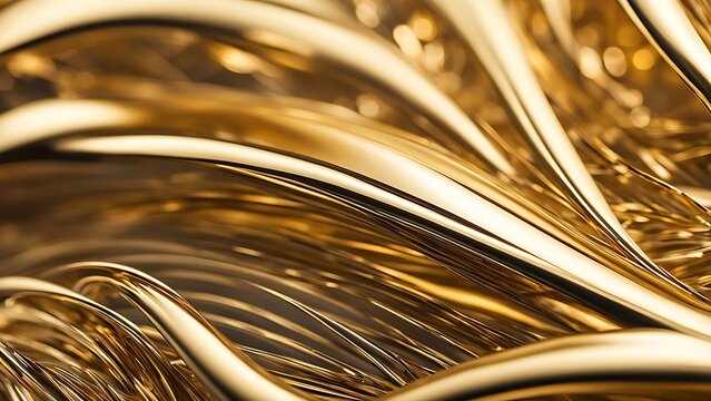 Abstract Gold Curves