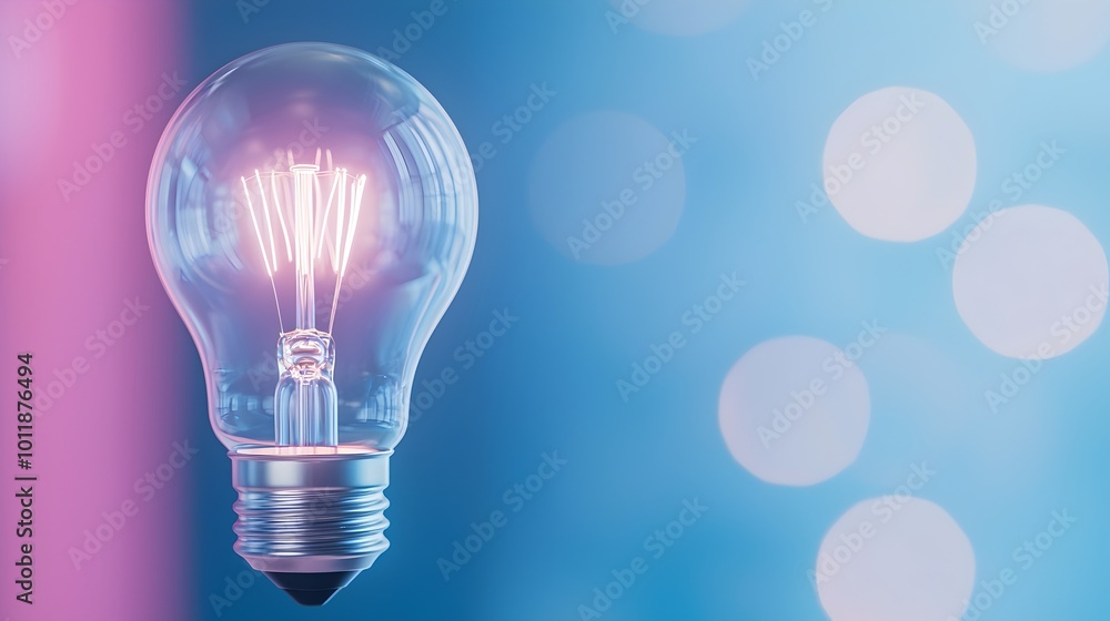 Poster bright ideas in action - a dynamic light bulb moment capturing creativity and quick thinking in a fa
