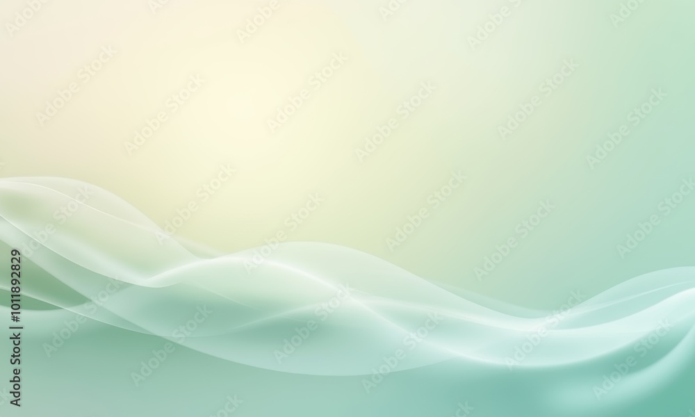 Aufkleber abstract flow of soft rhythms in gentle colors