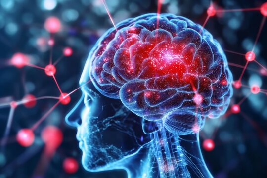 Advanced AI brain chip technology enhances cognitive capabilities.