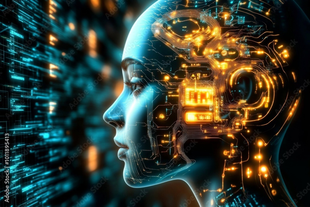 Poster digital representation of cognitive enhancement technologies